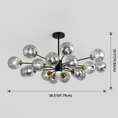 Colette Bubble Glas Kronleuchter 2-stöckige moderne Pendelleuchte
