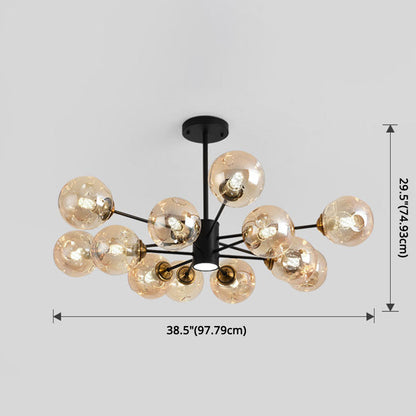 Colette Bubble Glas Kronleuchter 2-stöckige moderne Pendelleuchte
