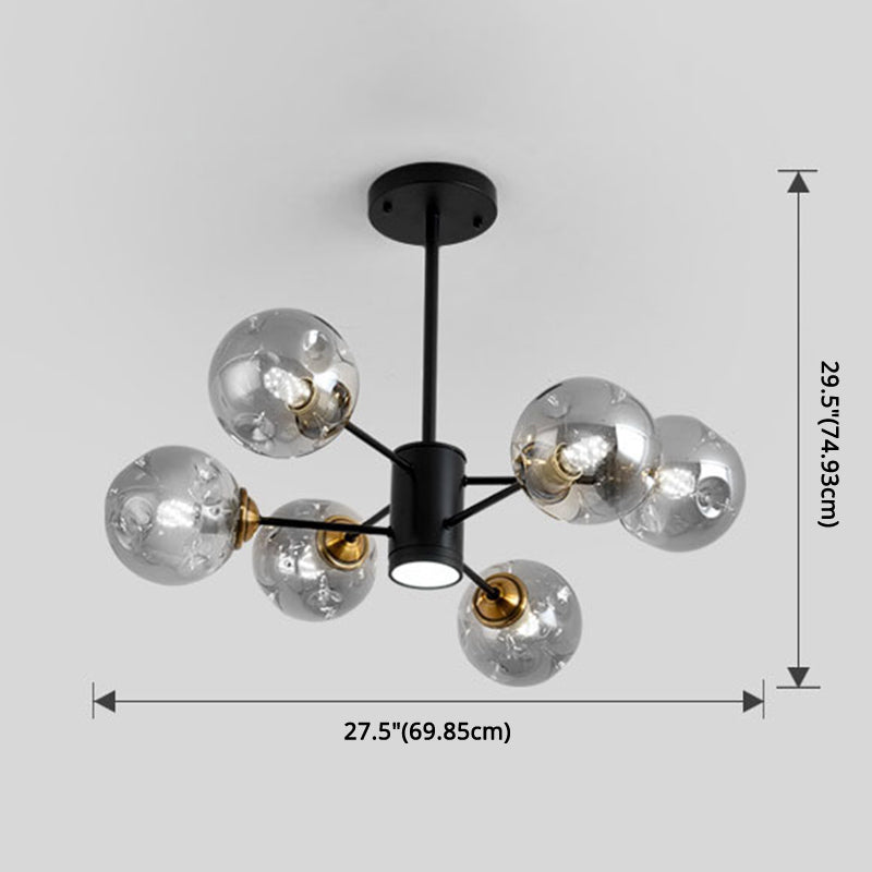Colette Bubble Glas Kronleuchter 2-stöckige moderne Pendelleuchte