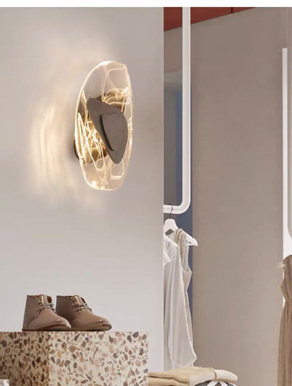 Aurélie Modern Glass LED Wall Sconce Luxury Lamp