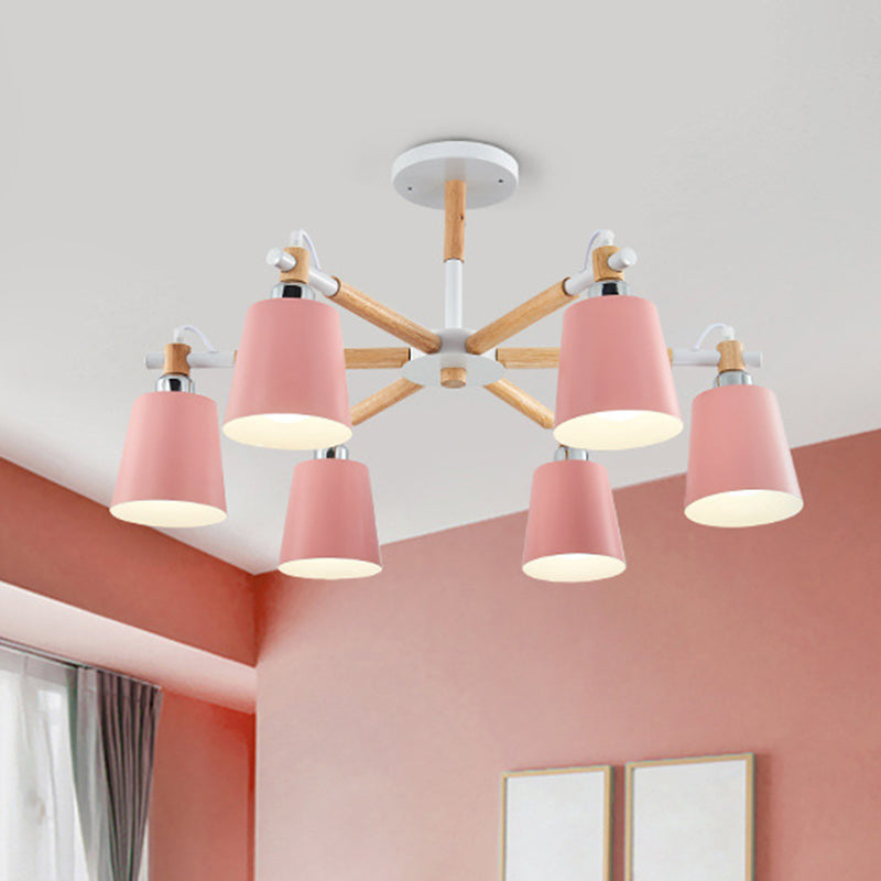 Lucienne Wood Akzent Sputnik Kronleuchter Moderne Pendelleuchte