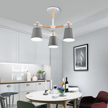 Lucienne Wood Akzent Sputnik Kronleuchter Moderne Pendelleuchte