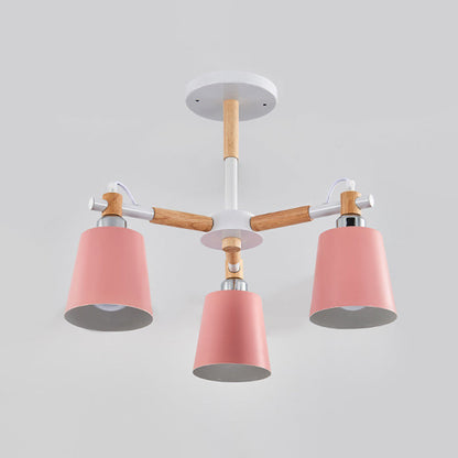 Lucienne Wood Akzent Sputnik Kronleuchter Moderne Pendelleuchte