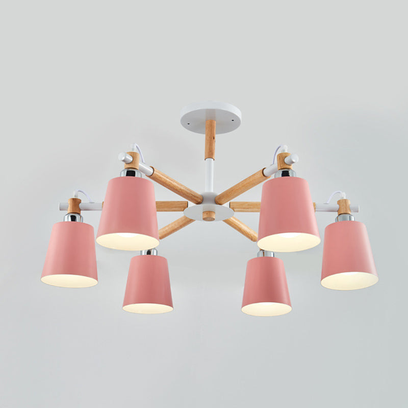 Lucienne Wood Akzent Sputnik Kronleuchter Moderne Pendelleuchte