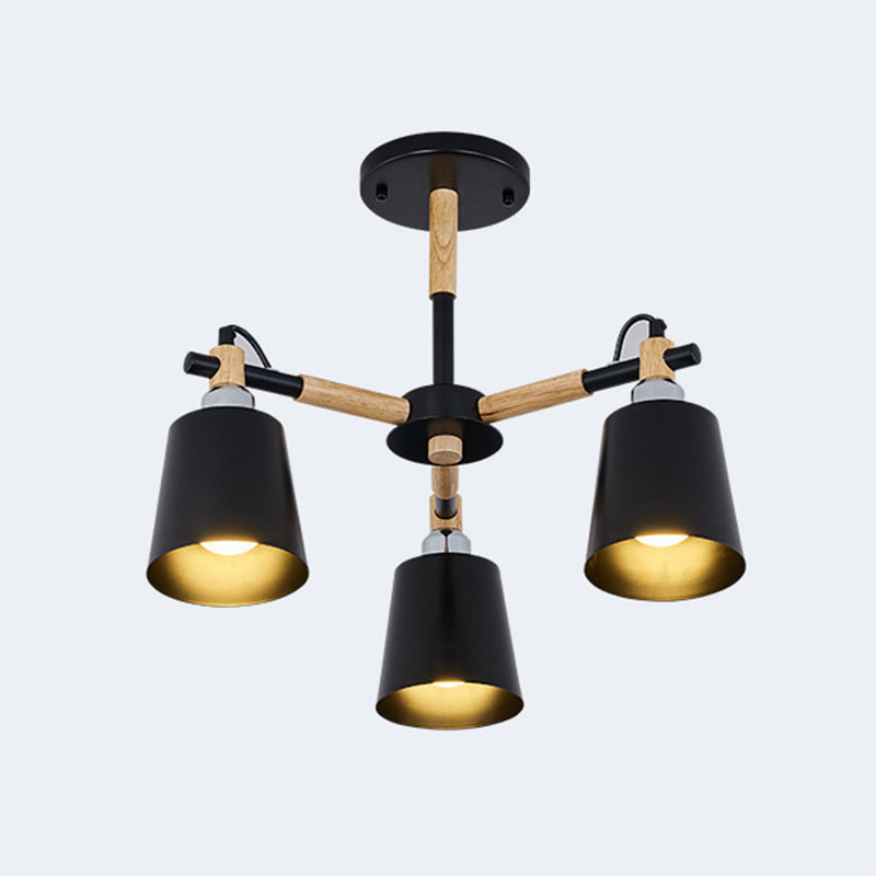 Lucienne Wood Akzent Sputnik Kronleuchter Moderne Pendelleuchte