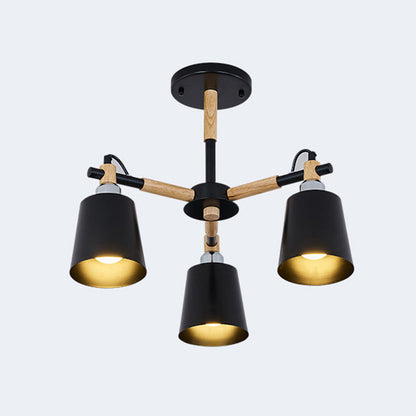 Lucienne Wood Akzent Sputnik Kronleuchter Moderne Pendelleuchte