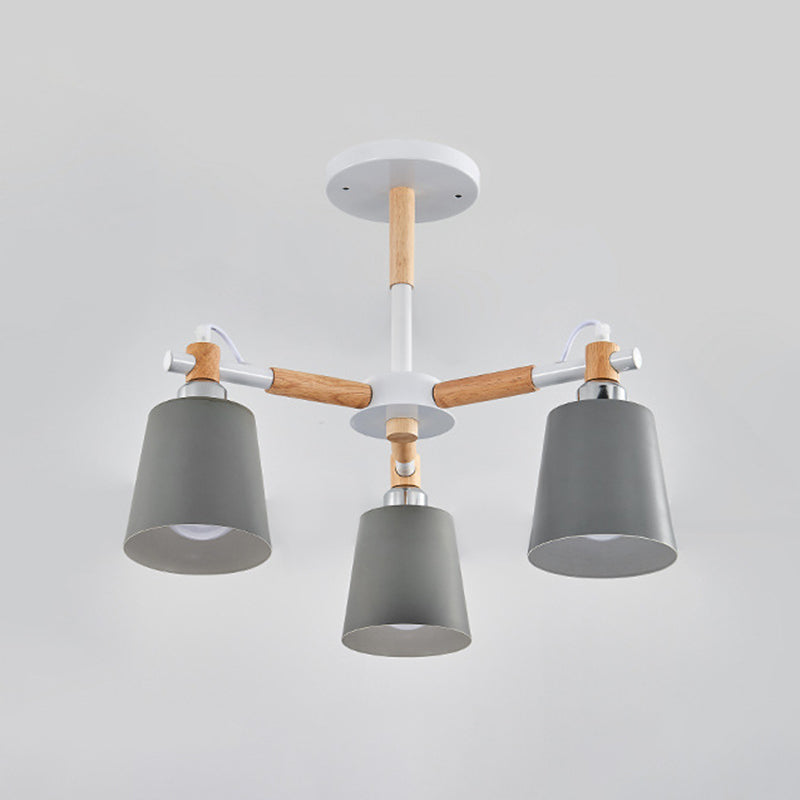 Lucienne Wood Akzent Sputnik Kronleuchter Moderne Pendelleuchte