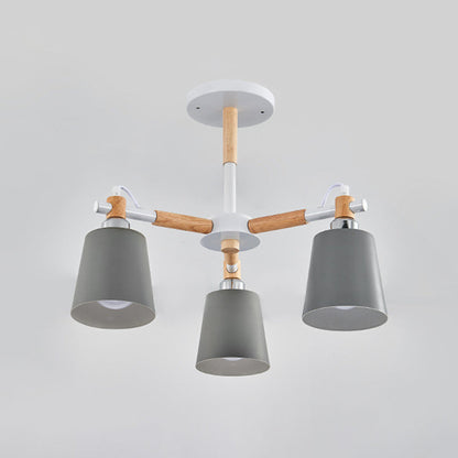 Lucienne Wood Akzent Sputnik Kronleuchter Moderne Pendelleuchte