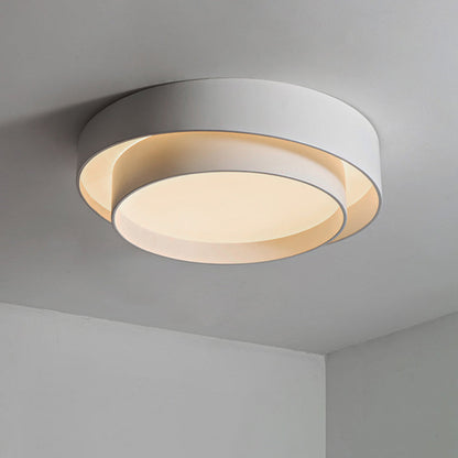 Chloé Nordic White runde LED-Deckenleuchte