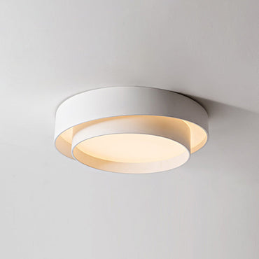 Chloé Nordic White runde LED-Deckenleuchte