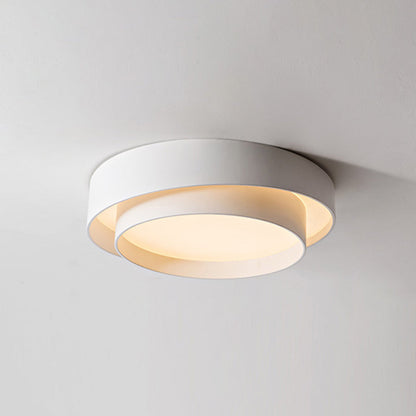 Chloé Nordic White runde LED-Deckenleuchte