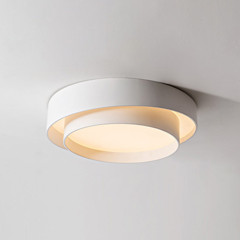 Chloé Nordic White runde LED-Deckenleuchte