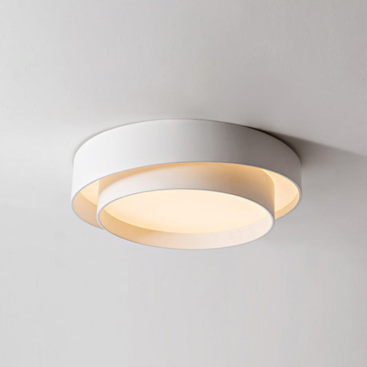 Chloé Nordic White runde LED-Deckenleuchte