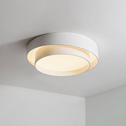 Chloé Nordic White runde LED-Deckenleuchte