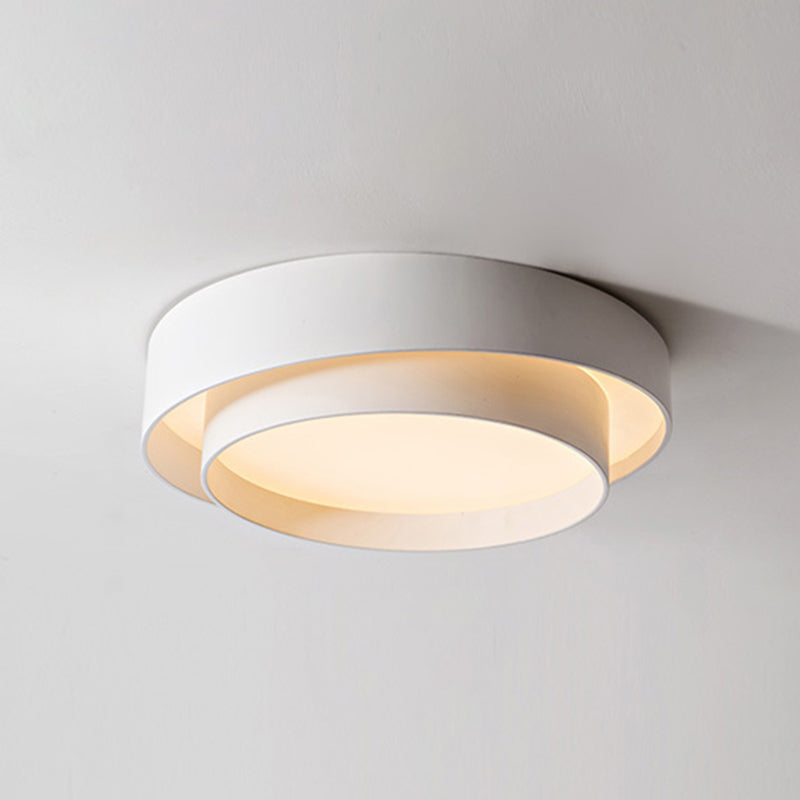 Chloé Nordic White runde LED-Deckenleuchte