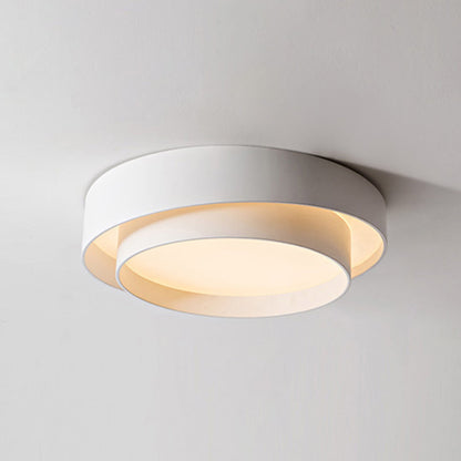 Chloé Nordic White runde LED-Deckenleuchte