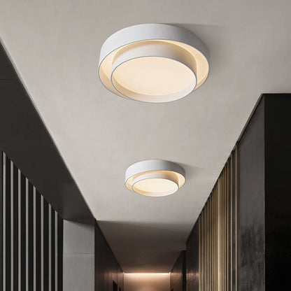 Chloé Nordic White runde LED-Deckenleuchte