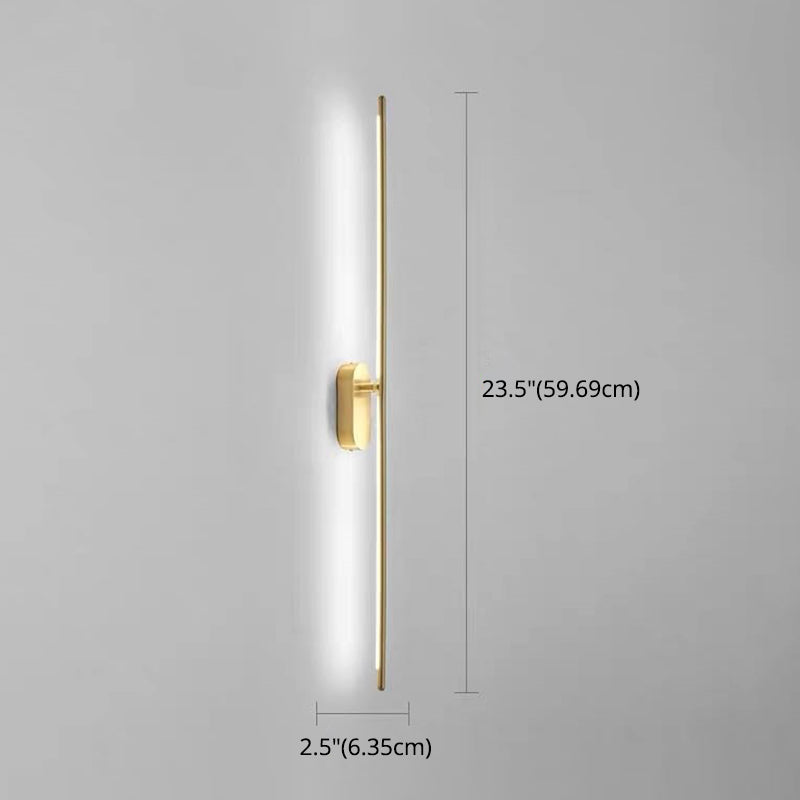 Wandleuchte Camille aus Metall, Schwarz und Messing