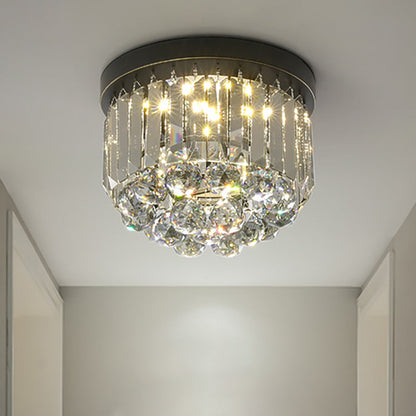 Émilienne Moderne Kristall-LED-Deckenleuchte