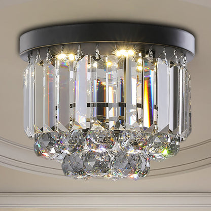 Émilienne Moderne Kristall-LED-Deckenleuchte