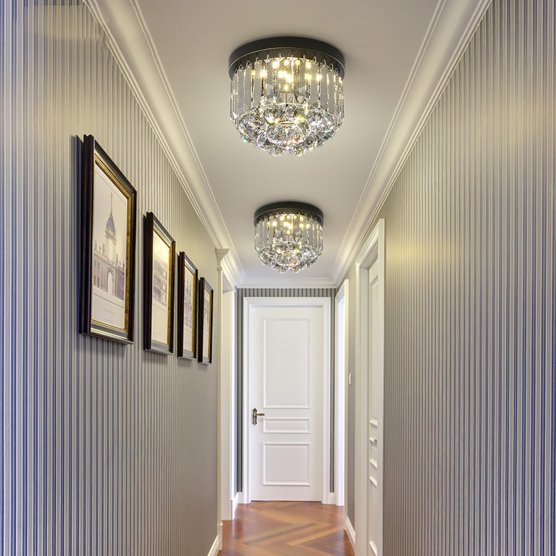 Émilienne Moderne Kristall-LED-Deckenleuchte