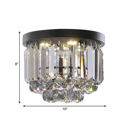 Émilienne Moderne Kristall-LED-Deckenleuchte