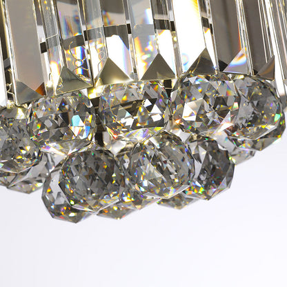Émilienne Moderne Kristall-LED-Deckenleuchte