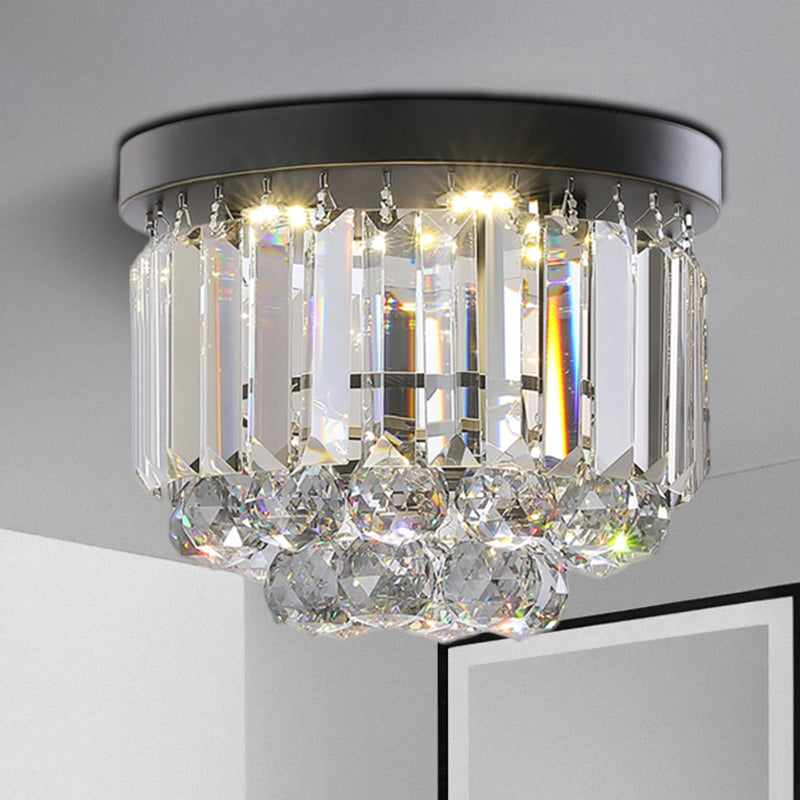 Émilienne Moderne Kristall-LED-Deckenleuchte