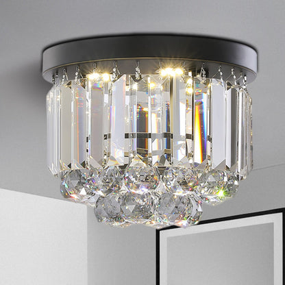 Émilienne Moderne Kristall-LED-Deckenleuchte