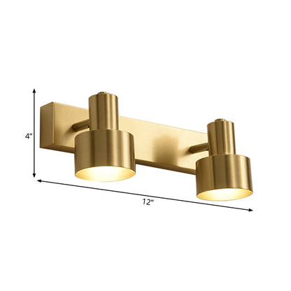 Florence Messing Zylinder Wandleuchte LED