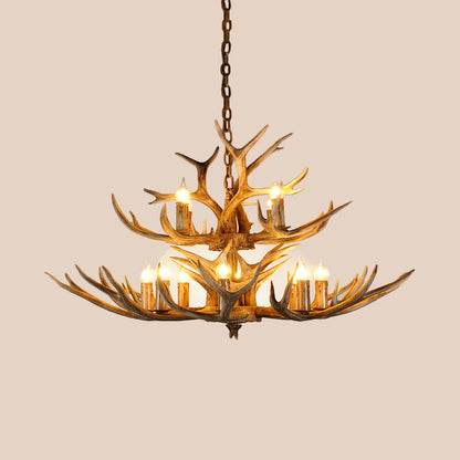 Madeleine Resin Candle Chandelier