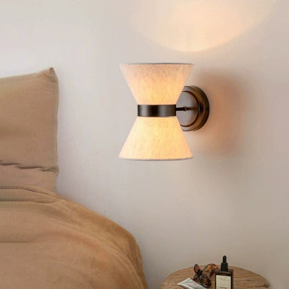 Camille Fabric Shade Wall Lamp