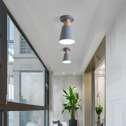 Élodie Modern Conic Semi Flush Ceiling Light