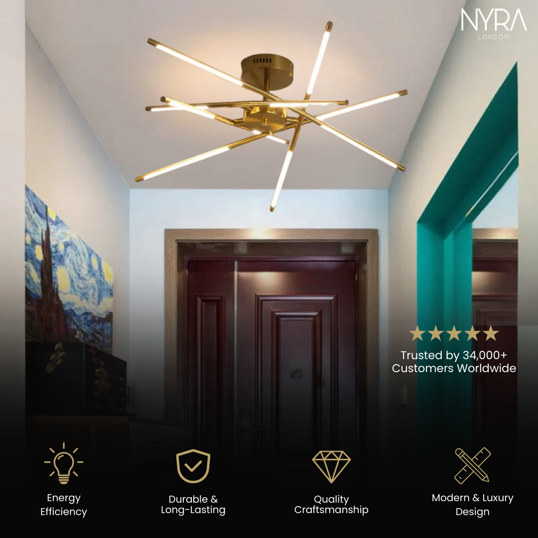 Manon Modern Forged Aluminum Chandelier