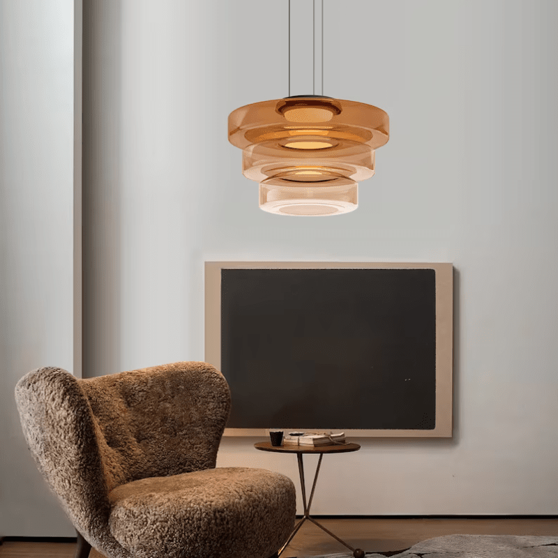 Juliette Scandinavian Glass Pendant Light