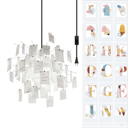 Élise Paper Art Plug-In Hängeleuchte