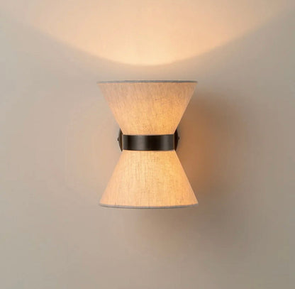Camille Fabric Shade Wall Lamp