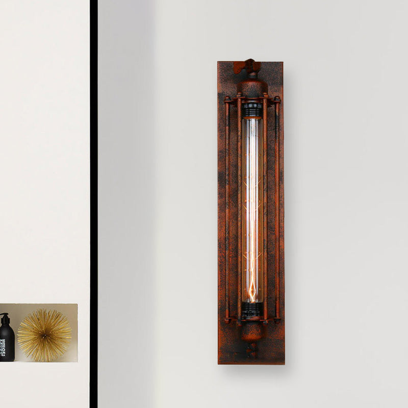 Luca Linear Wandleuchte mit Drahtgestell