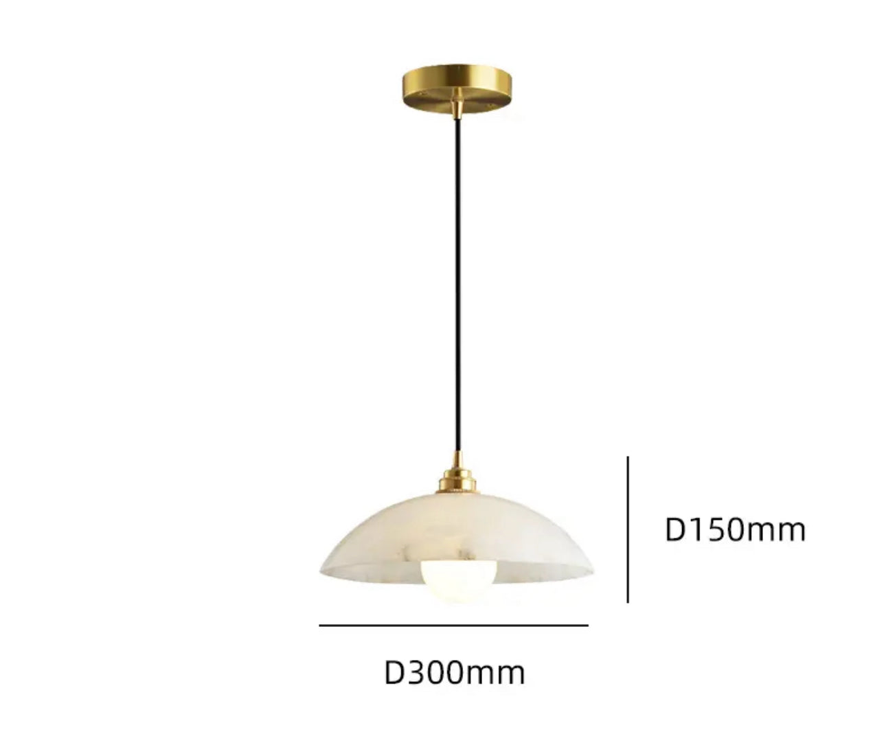 Sophie Inigo Marmor Alabaster Pendelleuchte