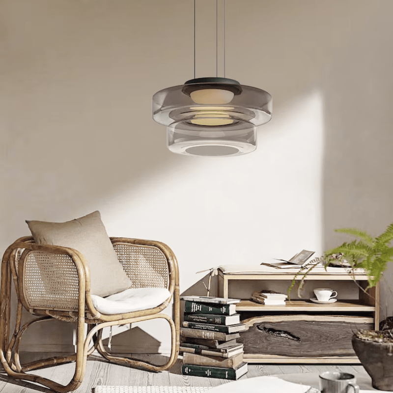 Juliette Scandinavian Glass Pendant Light