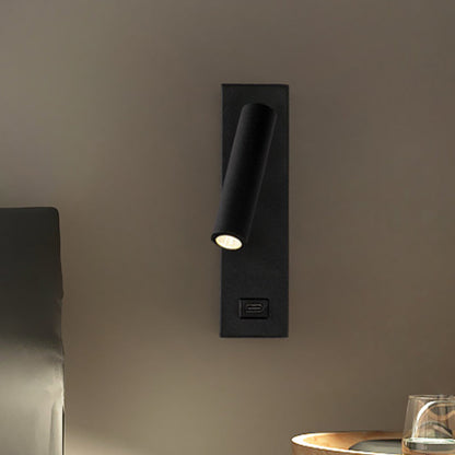 Noémie USB-wiederaufladbare LED-Röhrenwandleuchte