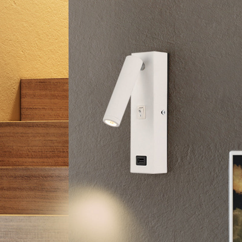 Noémie USB-wiederaufladbare LED-Röhrenwandleuchte