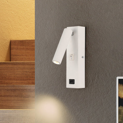 Noémie USB-wiederaufladbare LED-Röhrenwandleuchte