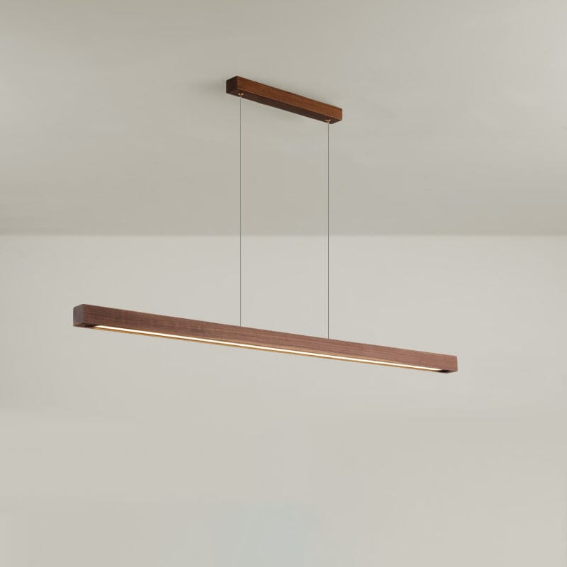 Amélie Eichen- & Walnuss-Linearchandelier