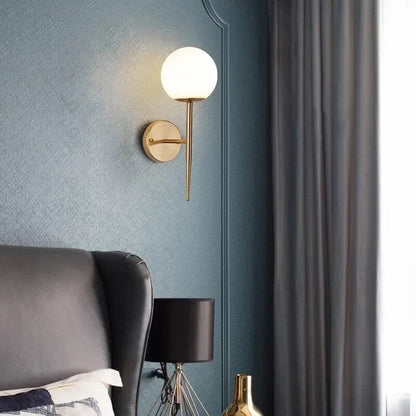 Isabella Modern Glass & Metal Sconce