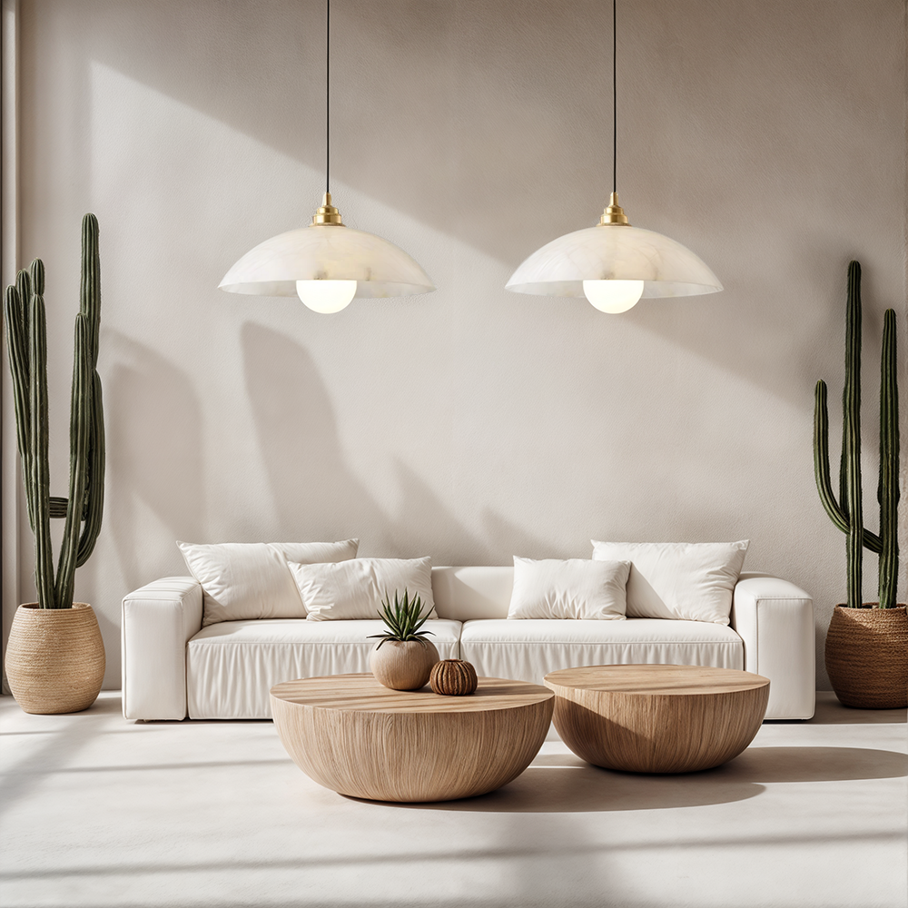 Sophie Inigo Marmor Alabaster Pendelleuchte