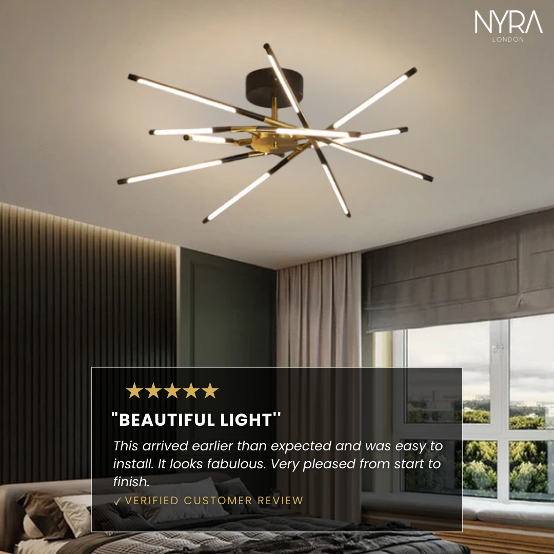 Manon Modern Forged Aluminum Chandelier