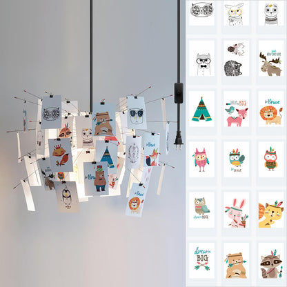Élise Paper Art Plug-In Hängeleuchte