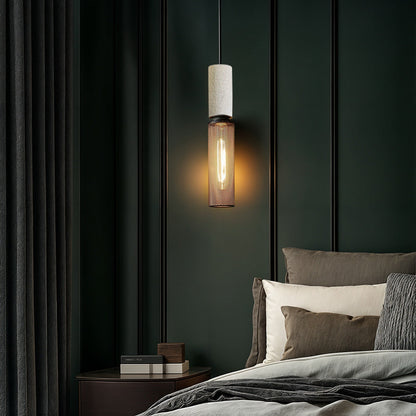 Amélie Industrial Cement Pendant Light