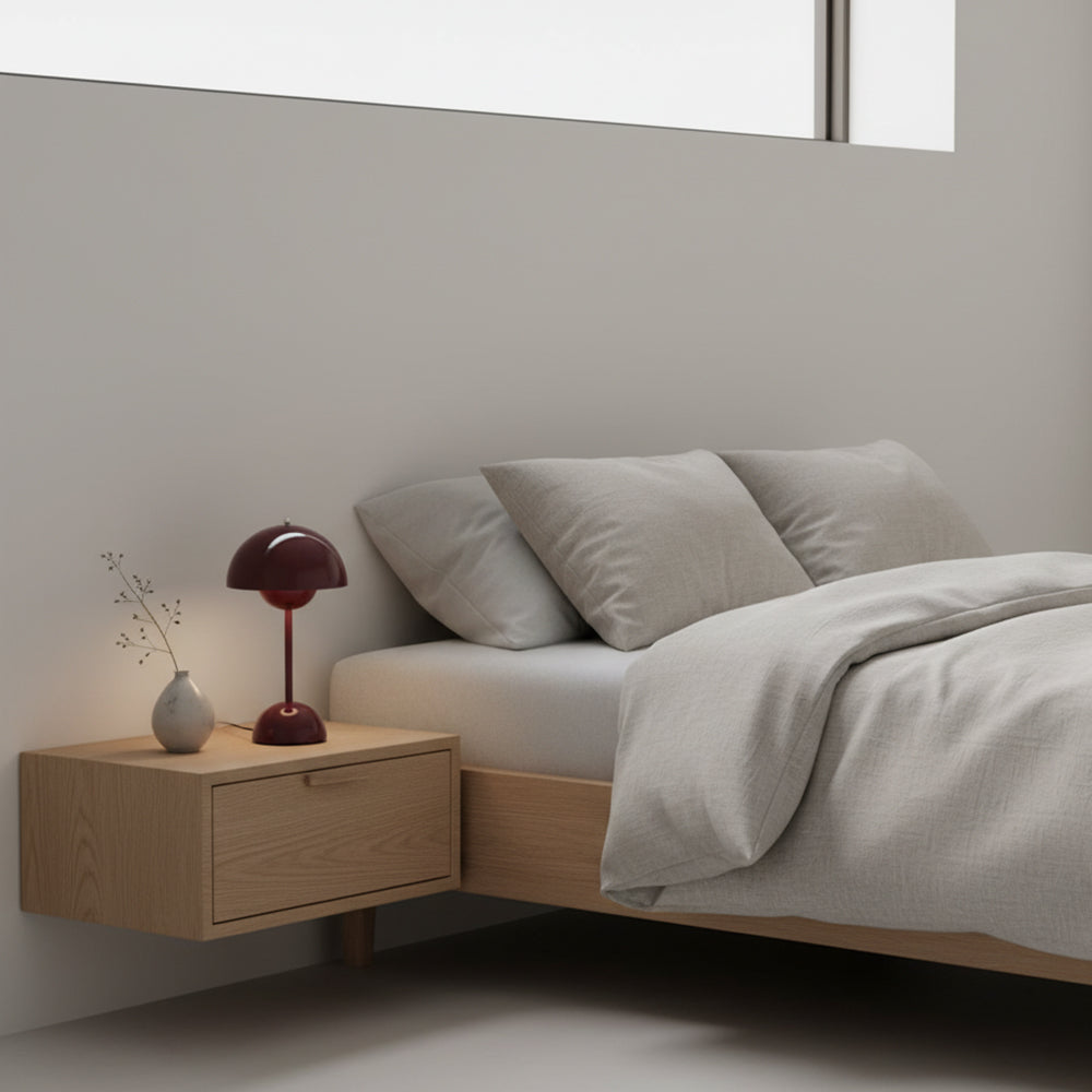Élodie Wiederaufladbare LED-Tischleuchte mit Doppelkugeldesign